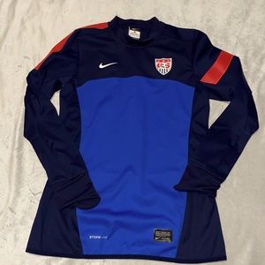 NIKE ‘US’ SOCCER/FOOTBALL LONG SLEEVED TRAINING TOP WOMENS S